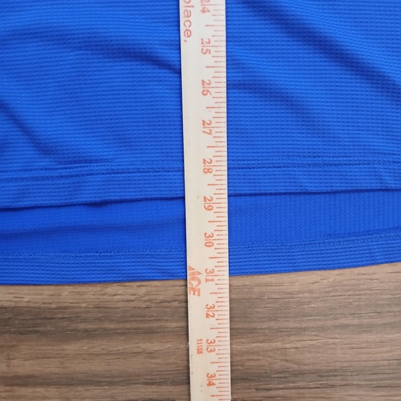 Vintage Florida Gators Polo Mens 2XL XXL Blue Golf Nike Team Performance Y2K - Picture 6 of 10